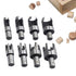 8-Pack Wood Hole Plug Cutter Set, High Carbon Steel Cutting Tools for Woodworking Hole Saw Cutting 6MM 10MM 13MM 16MM