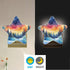 ALAZA Merry Christmas Tree Landscape Xmas Star Shaped LED Night Light Dusk to Dawn Sensor Plug in Night Home Decor Desk