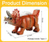 Dinosaur Tape Dispenser, Cute Desktop Tape Holder for Office, Desk Tape Dispenser