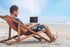 Laptop Lap Pad with Attached Mouse Pad & USB Cooling Fan - Non-Slip Heat Shield Stand