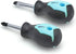 Amazon Basics 12-Piece Magnetic Screwdriver Set, Turquoise, 7 x 2 x 14.8 inches