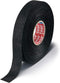 Tesa 51608 Black Fuzzy Fleece Interior Wire Loom Harness Tape for VW, Audi, Mercedes, BMW, 19 mm x 15 m