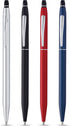 Cross Click Refillable Ballpoint Pen - Medium Point, Black Ink, Chrome - Everyday Gift Box
