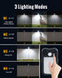 60 3 IP65 Clip on Solar Lights Outdoor, LED Solar Motion Sensor Clamp on Light with Modes, Waterproof Portable Clamp