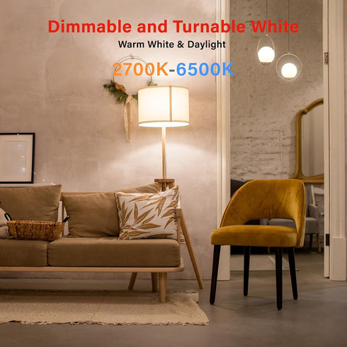 Sengled Bulbs Bulbs 2700K-6500K Dimmable, Bulbs 60W (4P Dual Mode Smart Light with Remote & App Control, LED Remote