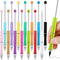 Ctosree 14 Pcs Beadable Pencil Inkless Everlasting Pencil DIY Reusable Erasable Writing Pencil