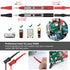 Test Leads Set, 22 in 1 Multimeter Test Leads with Electrical Alligator Clips, Soft Silicone Test Leads Probes