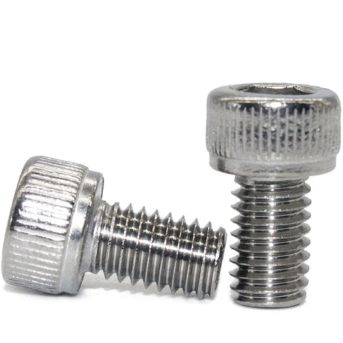 M6-1.0 x 10MM Socket Head Cap Screws, 304 Stainless Steel, Quantity 30