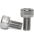 M6-1.0 x 10MM Socket Head Cap Screws, 304 Stainless Steel, Quantity 30