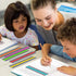 Guided Reading Strips Highlight Strips Colored Overlay Bookmarks Help with Dyslexia for Crystal Children (6 Pieces)