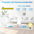 Humpptom Dimmer Wireless Light Switch, Remote Light Switch Compatible with Alexa, Smart Wireless Switch and Receiver