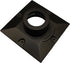 Gama Sonic Cast Aluminum Pier Base Mount for 3-inch Fitter Post Top Mounts, Black, PBM00