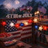 Generic 4th 6.56 Red White Blue Star Shaped String Lights, Independence Day Star Lights for of July Decoration, Ft