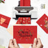 Red 5x7 Envelopes 100 Pack - Goefun A7 Self Seal Printable Envelopes for Invitations