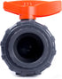 2 F1970, 200 @73F, 2 inch (2 inch) HYDROSEAL Kaplan PVC True Union Ball Valve with Full Port, ASTM EPDM O-Rings