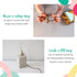 8 Ft Silver Lamp Cord with Switch, Vinyl Covered Replacement Electrical Wire for Table & Floor Lighting Fixtures, UL