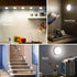 8 3 Pack 120 3 Closet, 6000K Upgraded Motion Sensor Light, LEDs, Rechargeable, Detection, Modes - Bedroom, Stair