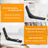 Metal Shelf Brackets - 4 x 4 Inch Heavy Duty L Hanging Angle Brackets, Iron Wall Bracket for Countertop Support