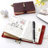 Refillable Handmade Travelers Notebook, Leather Travel Journal Notebook for Men & Women, Perfect for Writing, Gifts,