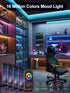 Ledagic 20ft 32-80 Inch, Led Lights for TV, TV Backlight for USB Light Strip with Remote, App Control, RGB Strip Lights