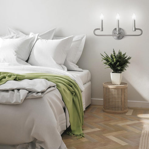 3 (Bulbs Bathroom Vanity Light, Light Brushed Nickel Vanity Lights, Candle Bathrooms Wall Sconces, Bathroom Lighting