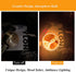 Bulb Bulb 40 Dimmable E26 Bulb 4W 1800K Sunaiony Decorative Light Unique Globe Watt Equivalent, Spiral Filament Large
