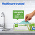200 Count, Medline AloeTouch Ice Nitrile Exam Gloves, Small, Powder Free, Disposable, Soothes Hands, Tear Resistant