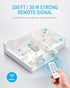 100 (5 2 Syantek Remote Control Outlet Wireless Light Switch for Household Appliances, Expandable Remote Light Switch