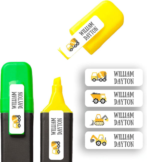 Pack (180 13) Custom Kid Name Labels for Daycare Variety ct.), Waterproof Dishwasher Safe Camp Personalized Name