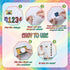 5 5 VIHOSE Voice Level Chart for Classroom, Crayon Style Magnetic Noise Level Rules Sign Poster with Number Signs & LED