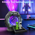Northern Lights Projector with Plasma Ball Lamp, White Noise, Music Speaker, Alarm Clock & Remote, Stargate Astronaut