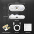 Closet Dimmable Counter 4Pack, LED Motion Sensor Puck Lights, Magnetic Rechargeable Under Cabinet Lighting, Wireless