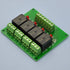 Electronics-Salon 4 SPDT 10Amp Power Relay Module, DC 12V Version