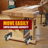 SPACECARE Retractable Workbench Casters Kit, 600Lbs Heavy Duty Caster Wheels for Workbenches, Tables, and Equipment, 4