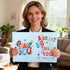 Gosknor 15.75x10.63in Large Thank You Card, Giant Jumbo A Great Big Thank You Greeting Cards with Envelope for Coworker