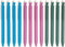 U Brands U-Eco Recycled Mechanical Pencils, Set of 12, Speckled Brights, Medium Tip (0.7 mm) Lead