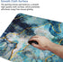 Large Gaming Mouse Pad with Stitched Edges - (31.5X15.7In) Durable Non-Slip Natural Rubber Base, Waterproof Computer