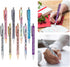 HOTBEST 9 Pcs Funny Seven Days of The Week Pen Set, Fun Ballpoint Pens Describing Mentality, Glitter Pen Set