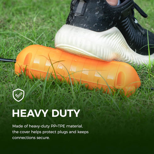 WELKIN 1-Pack Outdoor Extension Cord Cover - Water-Resistant Electrical Connection Box, Fits AWG12-18 Cords, Protects