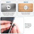 MIKEDE Magnets with Hole, 40LB Strong Rare Earth Magnets for Wall Mounting, Neodymium Cup Magnets, 10 Pack