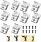 Dewalt Belt Clips N268241 N086039, 304 Stainless Steel Drill Clips Tool Hooks for 20V Power Tools (10-pcs)