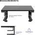 VIVO Clamp-on 15 inch Desk Extension Shelf for Gaming Devices, Ergonomic Monitor Riser and Desktop Organizer