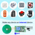 DieseRC 1 Channel WiFi Smart Switch, DC 5V 12V 24V 36V Passive Output Relay Module, Compatible with Alexa