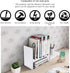 Jerry & Maggie Desktop Organizer Office Storage Rack Adjustable Wood Display Shelf Free Style Double H