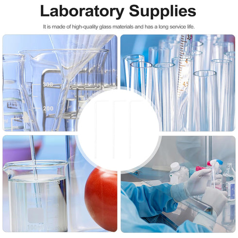 L Shape Coating Rod Petri Dish Glass 3pcs Cell Spreader Laboratory Spreader Supplies