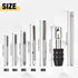 5 Set M3 M4 M5 M6 M8 SPEEDWOX Pcs Metric Tap and Die Small Hand Screw Metric Thread Taps HSS Tapping Tools