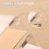 Clear Acrylic File Holder, 2 Sections Mail Organizer for Desk, Document, Notebook, Electronics Storage