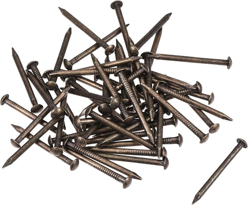 Small Tiny Brass Nails 1.5x20mm for DIY Wooden Hardware Accessories, 50pcs uxcell