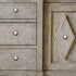 YAGU 5 Pack Round Cabinet Knobs - Brushed Silver Kitchen Drawer Knob, Satin Nickel Dresser Pulls for Bathroom