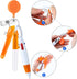 Handepo 80 Pcs Nurse Pen Set - Retractable Shuttle Pens, Marker Pen, Mini Highlighter, LED Keychain Flashlight, Badge